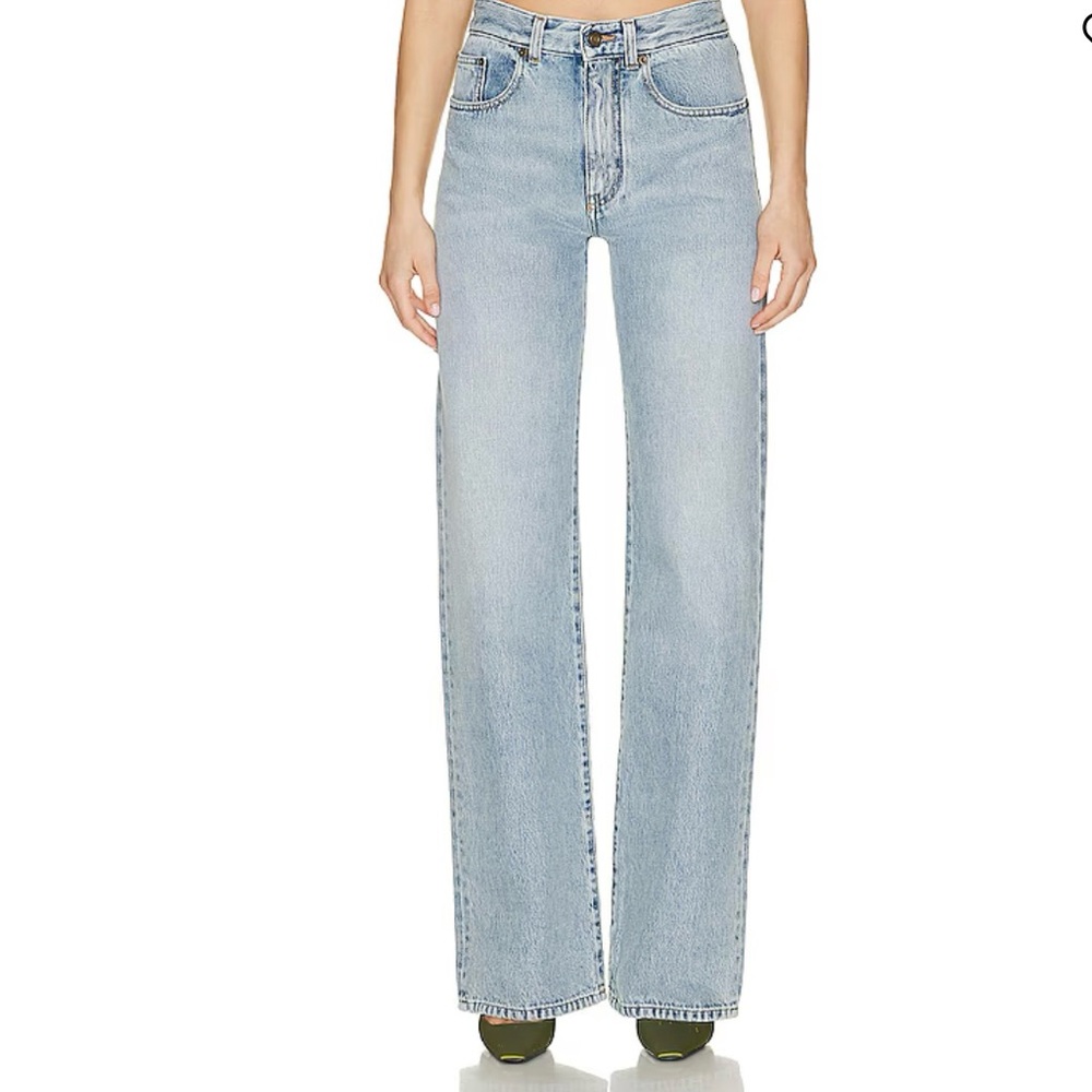 SAINT LAURENT Wide Leg Jean